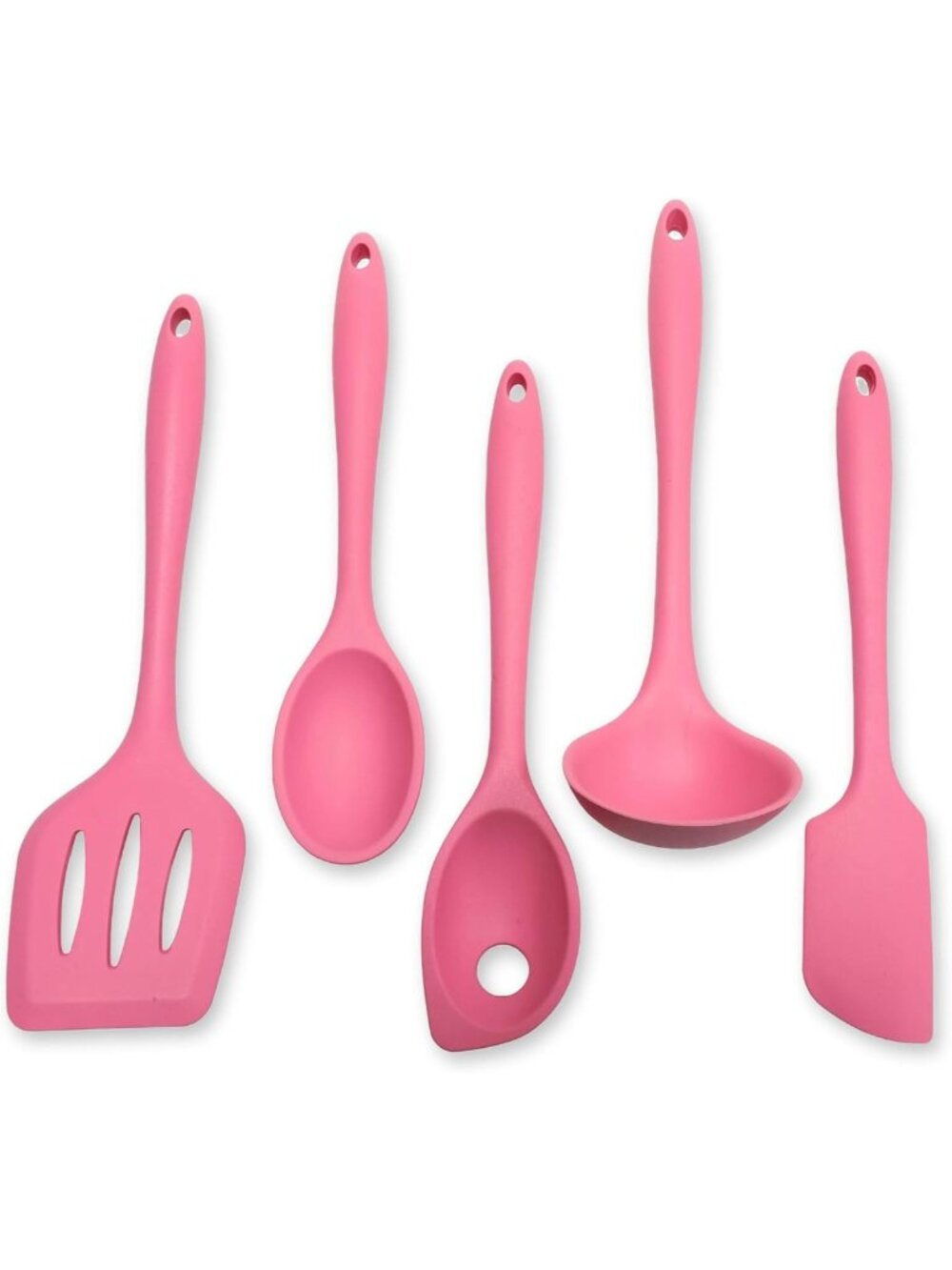 Premium Silicone Kitchen Utensils Set, Non-Scratch, Heat Resistant 450°F